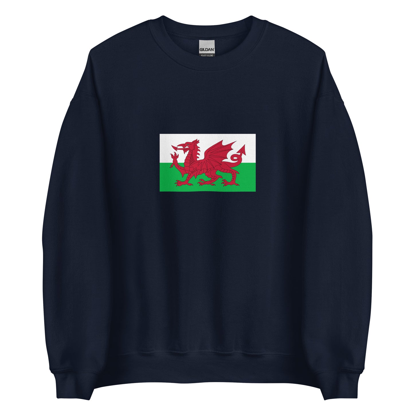 USA - Welsh People | Ethnic American Flag Interactive Sweatshirt