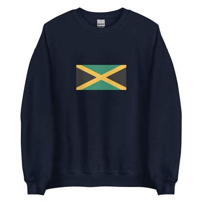 Jamaica - Jamaicans | Ethnic Jamaican Flag Interactive Sweatshirt