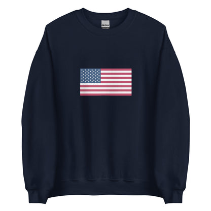 USA - Americans | Ethnic American Flag Interactive Sweatshirt
