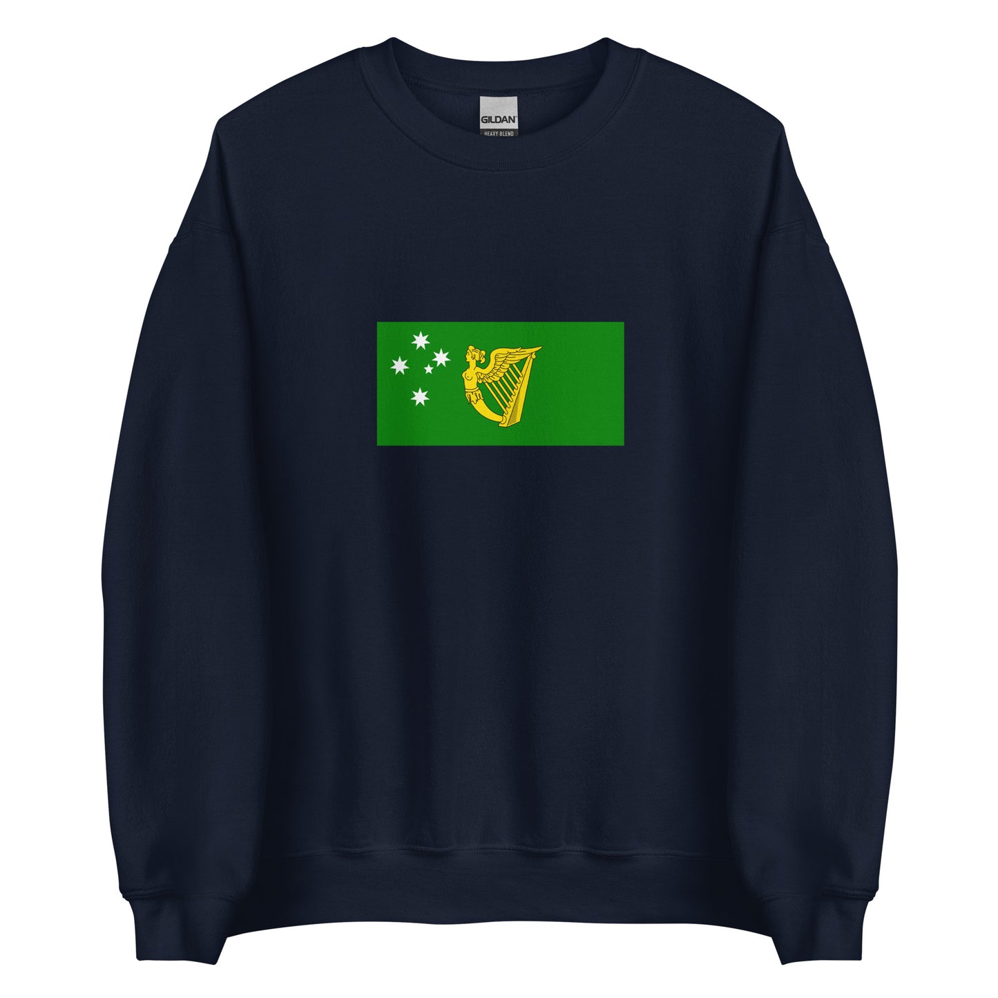 Australia - Irish Australians | Ethnic Australian Flag Interactive Sweatshirt