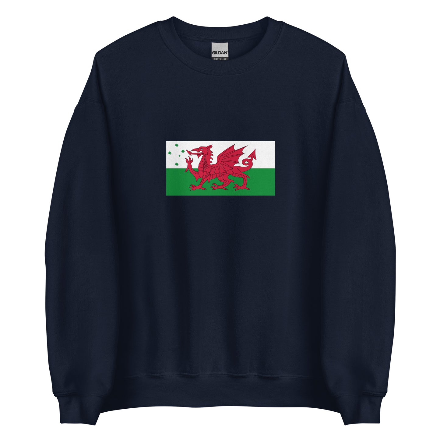 Australia - Welsh Australians | Ethnic Australian Flag Interactive Sweatshirt