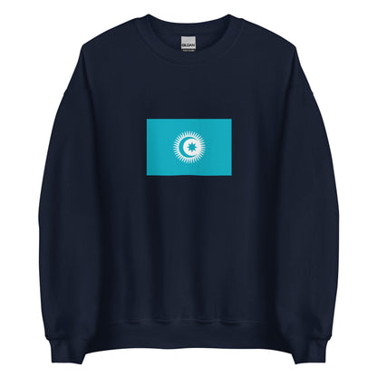Turkey - Pan-Turkic people | Ethnic Turkish Flag Interactive Sweatshirt