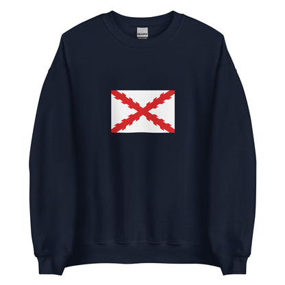 Dominican Republic - Captaincy General of Santo Domingo (1516-1785) | Historical Dominican Flag Interactive Sweatshirt