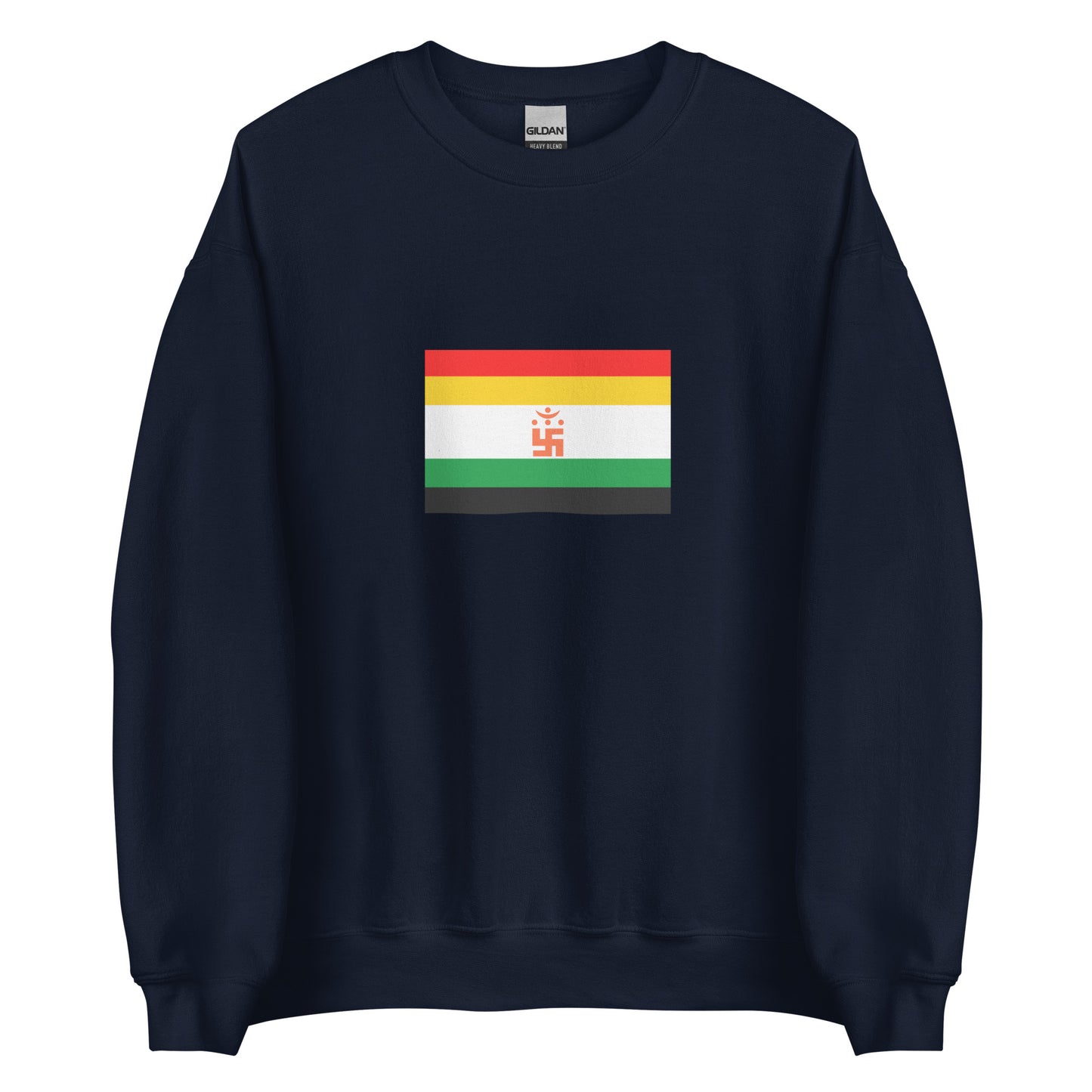 India - Jainism | Ethnic Indian Flag Interactive Sweatshirt