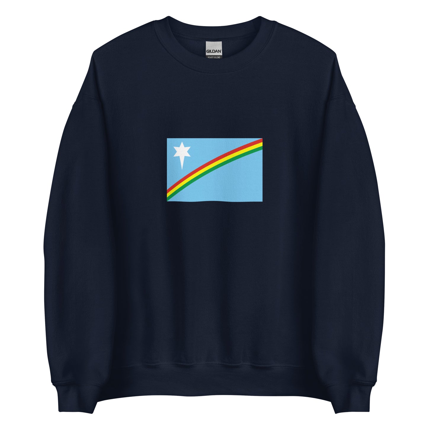 India - Naga people | Ethnic Indian Flag Interactive Sweatshirt