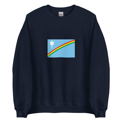 India - Naga People | Ethnic Indian Flag Interactive Sweatshirt