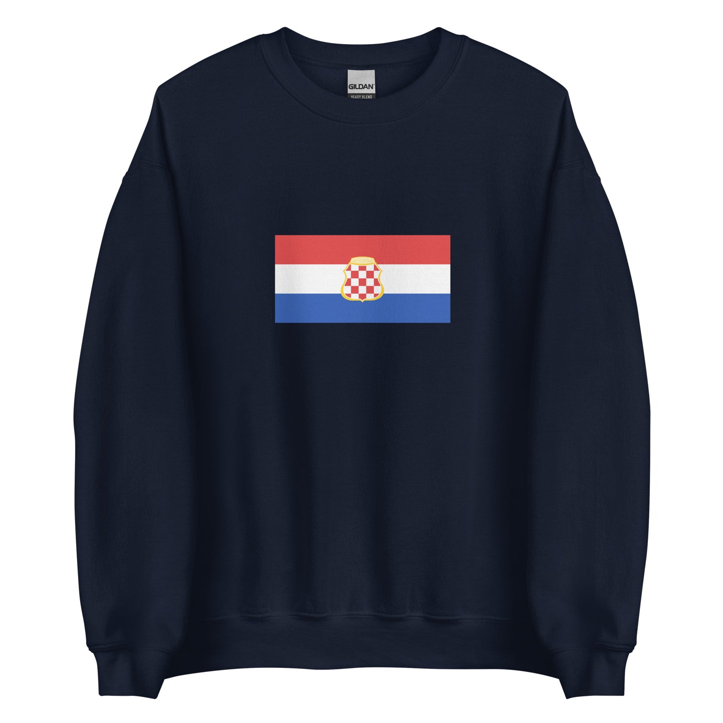 Croatia - Herzegovinian Croats | Ethnic Croatian Flag Interactive Sweatshirt