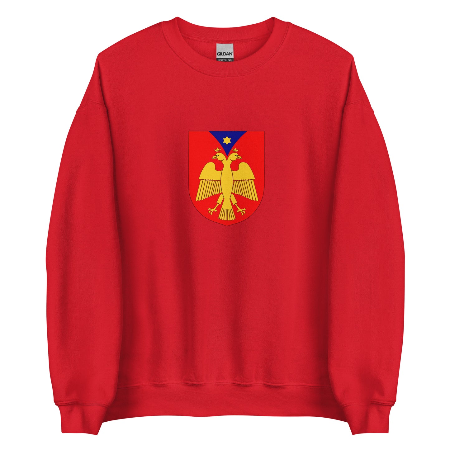 Albania - Lordship of Berat (1280-1450) | Historical Albanian Flag Interactive Sweatshirt