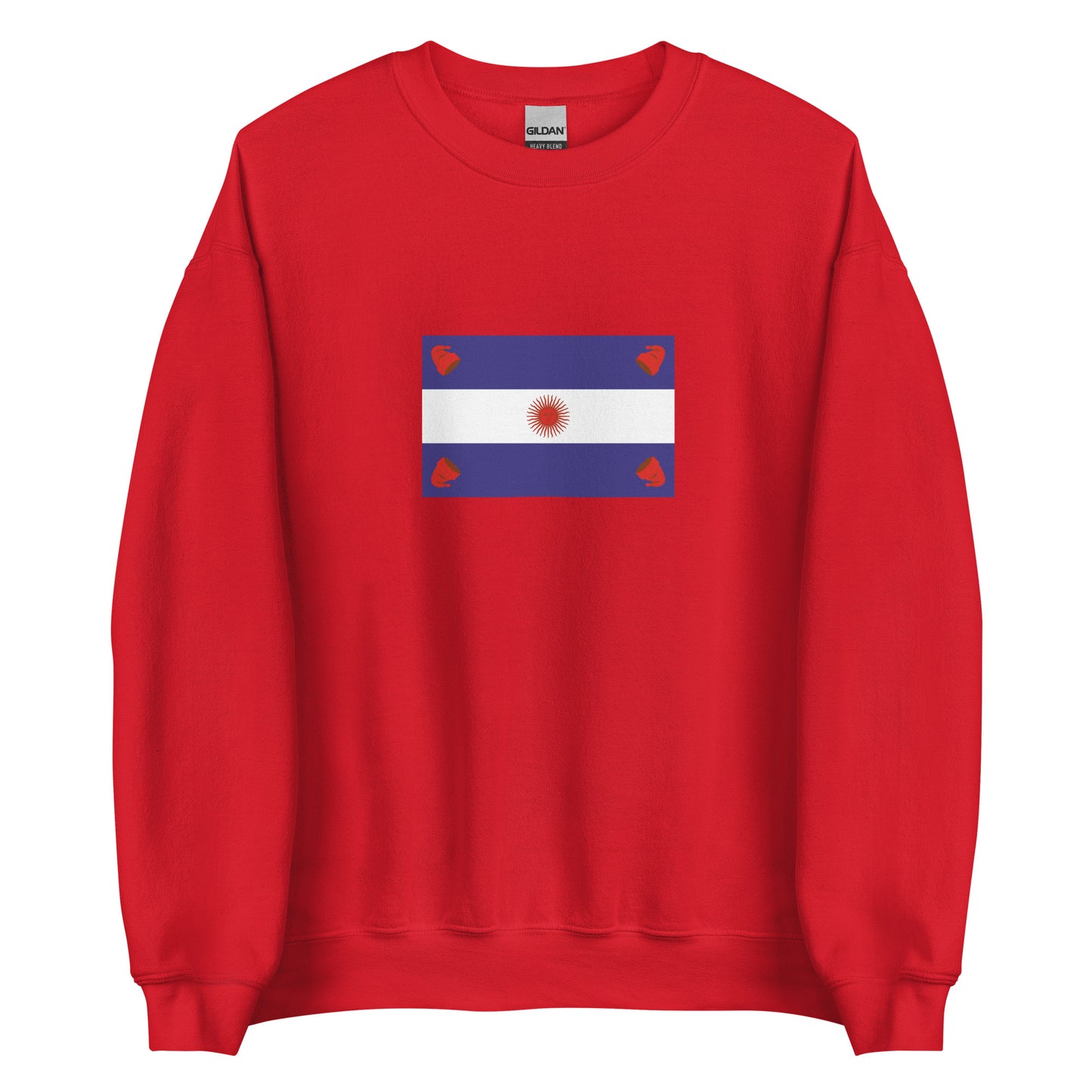 Argentina - Argentine Confederation (1831-1861) | Historical Argentina Flag Interactive Sweatshirt