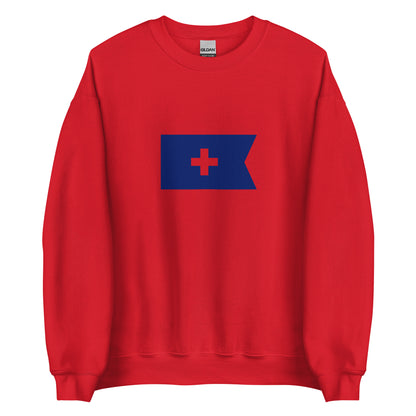 Bosnia Herzegovina - Banate of Bosnia (1154-1377) | Historical Bosnian Flag Interactive Sweatshirt