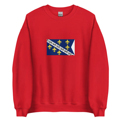 Bosnia Herzegovina - Kingdom of Bosnia (1377-1463) | Historical Bosnian Flag Interactive Sweatshirt