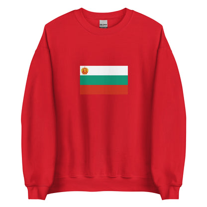 Bulgaria - People's Republic of Bulgaria (1946-1990) | Historical Bulgarian Flag Interactive Sweatshirt