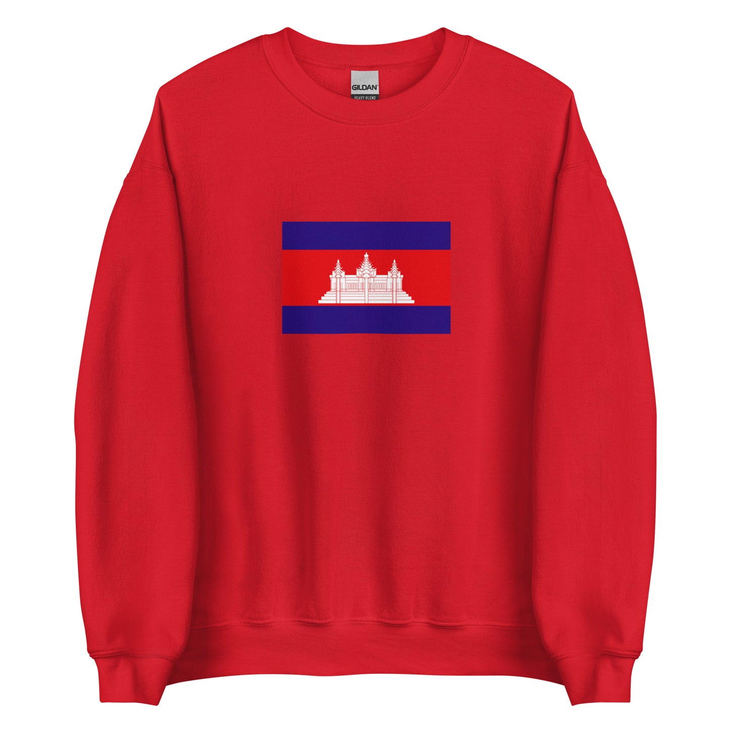 Cambodia - Kingdom of Cambodia (1953 - 1970) | Historical Flag Unisex Sweatshirt