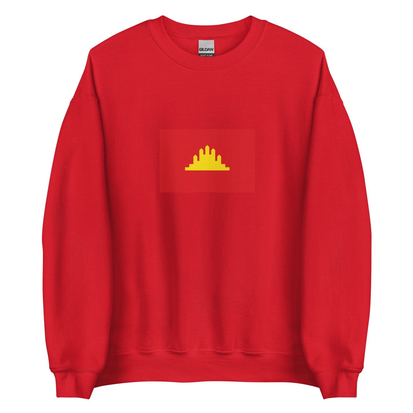 Cambodia - People's Republic of Kampuchea (1979 - 1989) | Historical Flag Unisex Sweatshirt