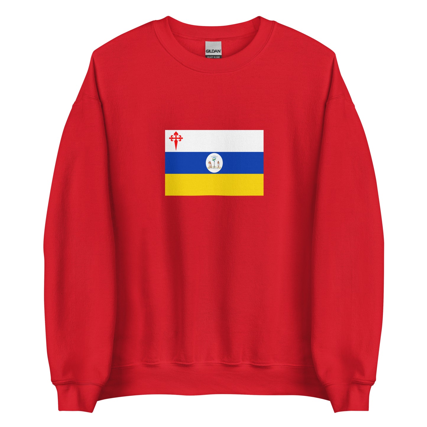 Chile - First Chilean Flag (1812-1814) | Historical Chilean Flag Interactive Sweatshirt