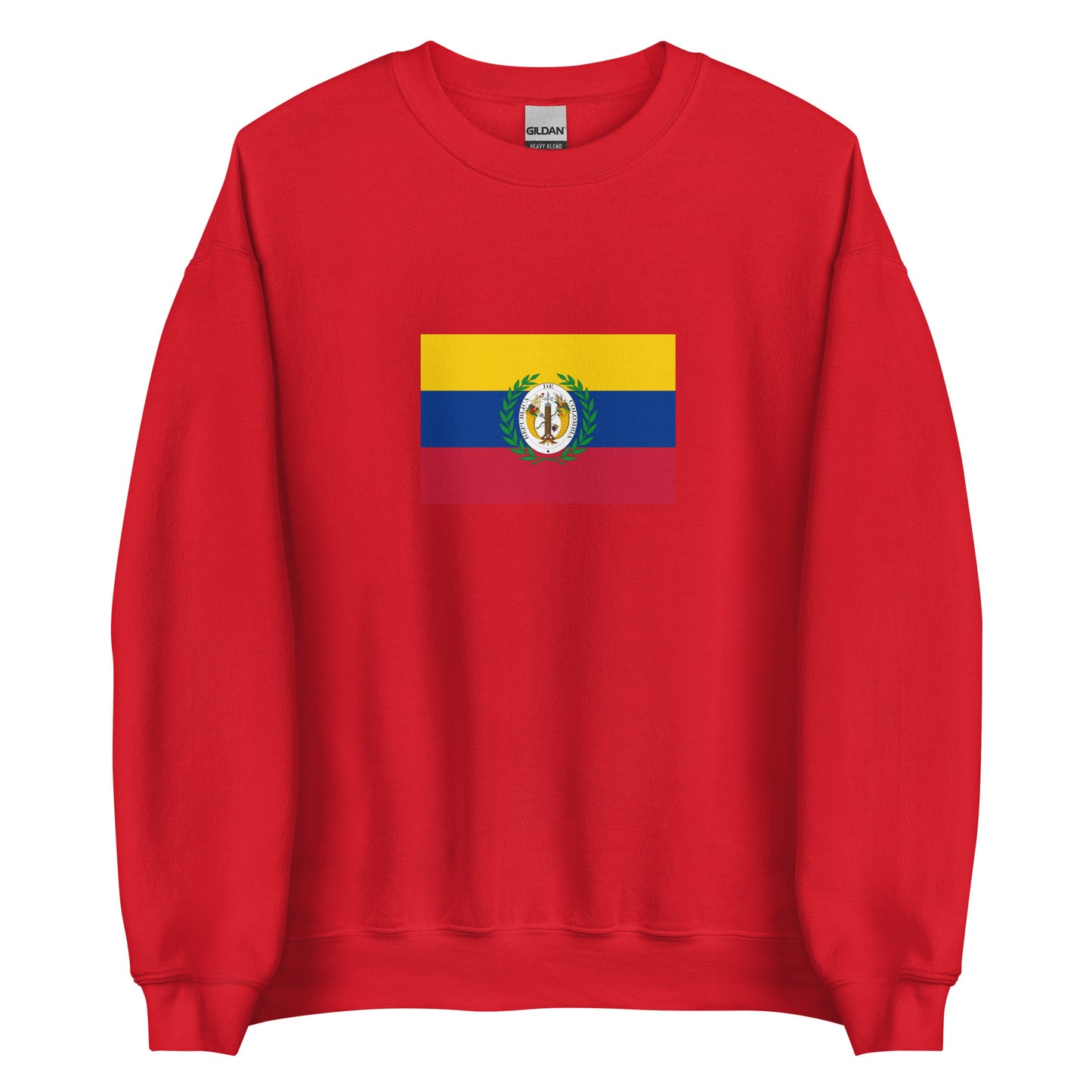 Colombia - Gran Colombia (1819-1831) | Historical Colombian Flag Interactive Sweatshirt