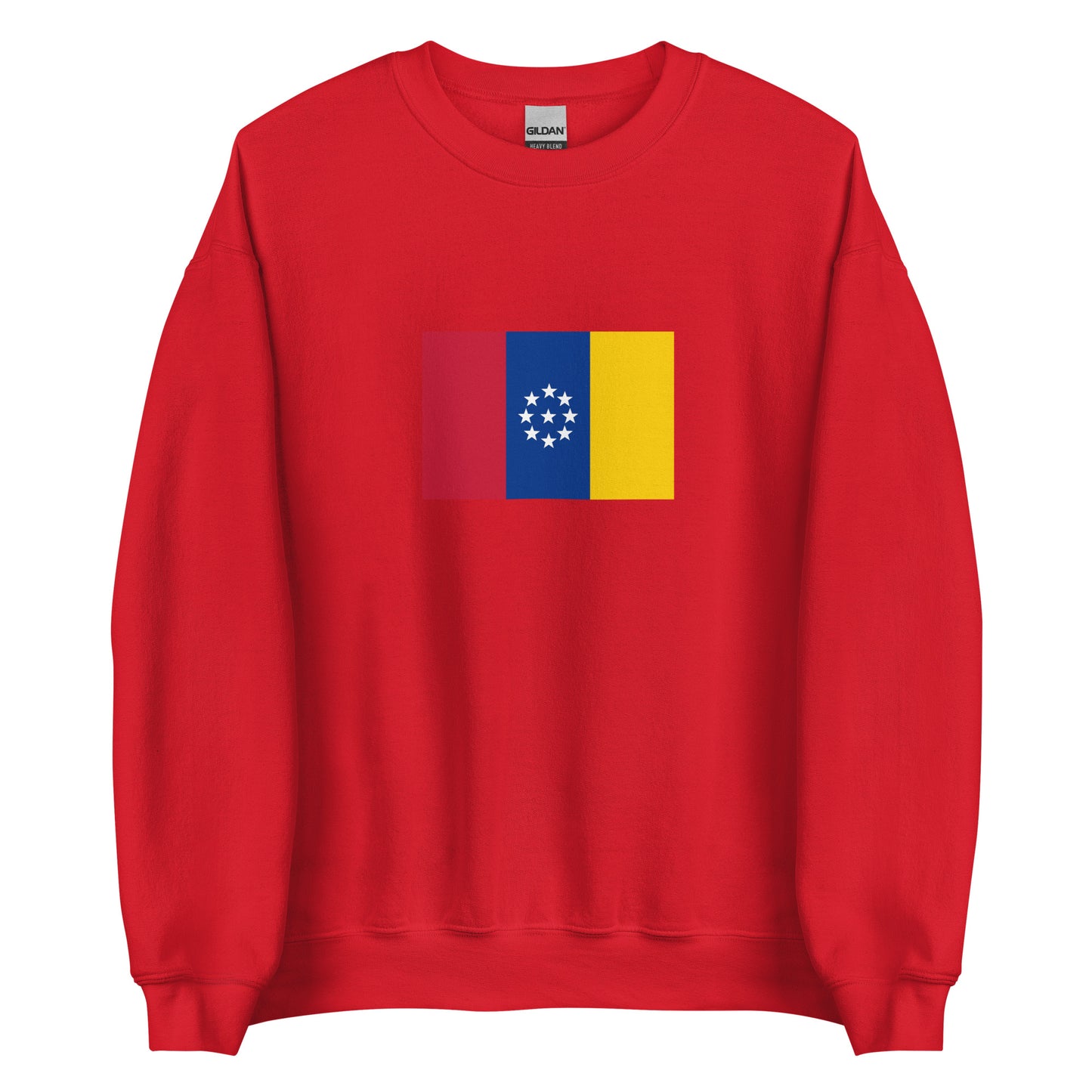 Colombia - United States of Colombia (1861-1861) | Historical Colombian Flag Interactive Sweatshirt