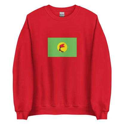 Democratic Republic of Congo - Republic of Zaire (1971-1997) | Historical Congolese Flag Interactive Sweatshirt