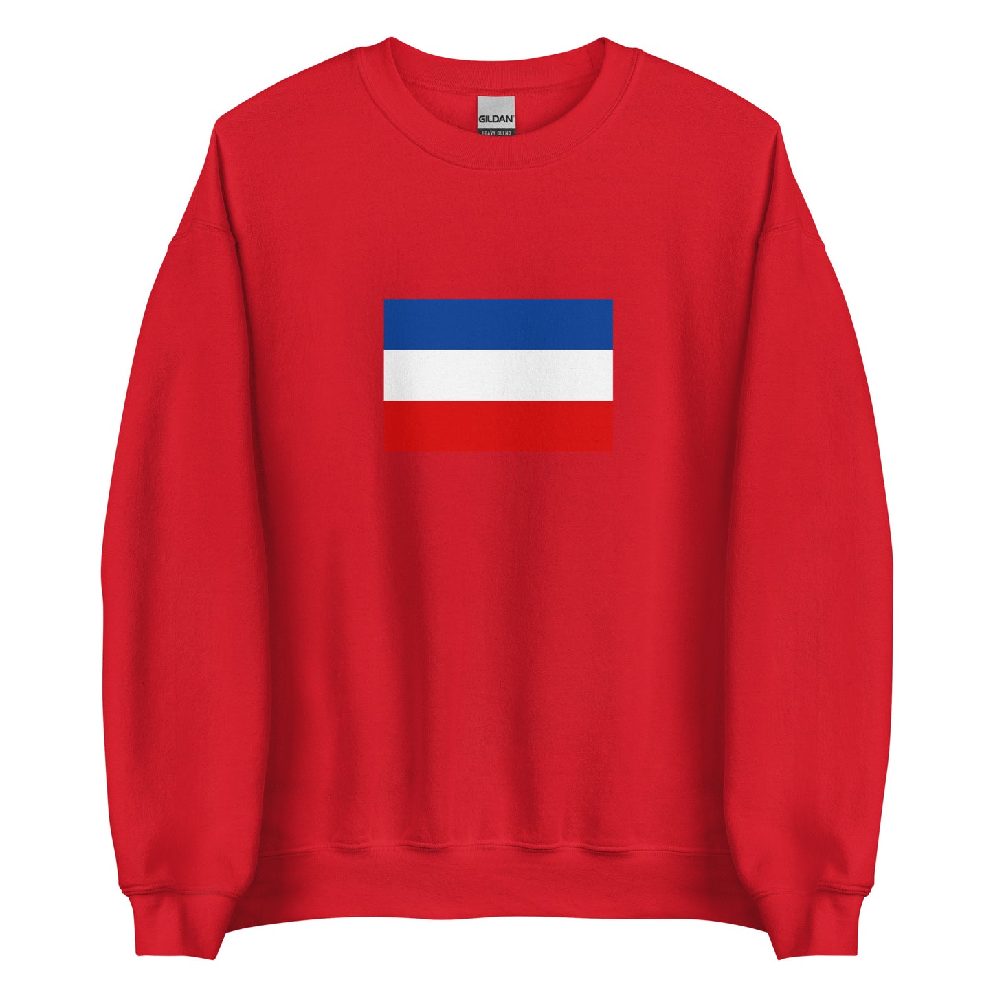 Croatia - Kingdom of Slavonia (1852-1918) | Historical Croatian Flag Interactive Sweatshirt