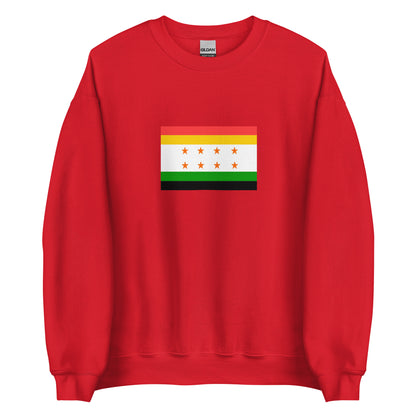 India - Maurya Empire (322BC-180BC) | Historical Indian Flag Interactive Sweatshirt