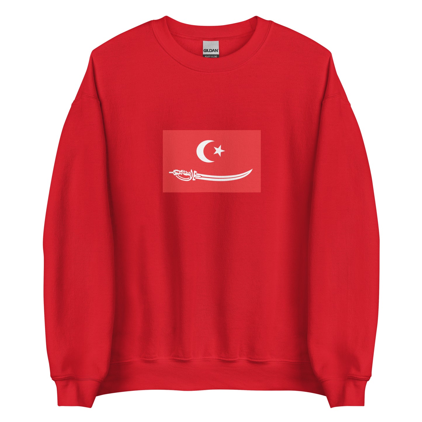 Indonesia - Sultanate of Aceh (1496-1903) | Historical Indonesian Flag Interactive Sweatshirt