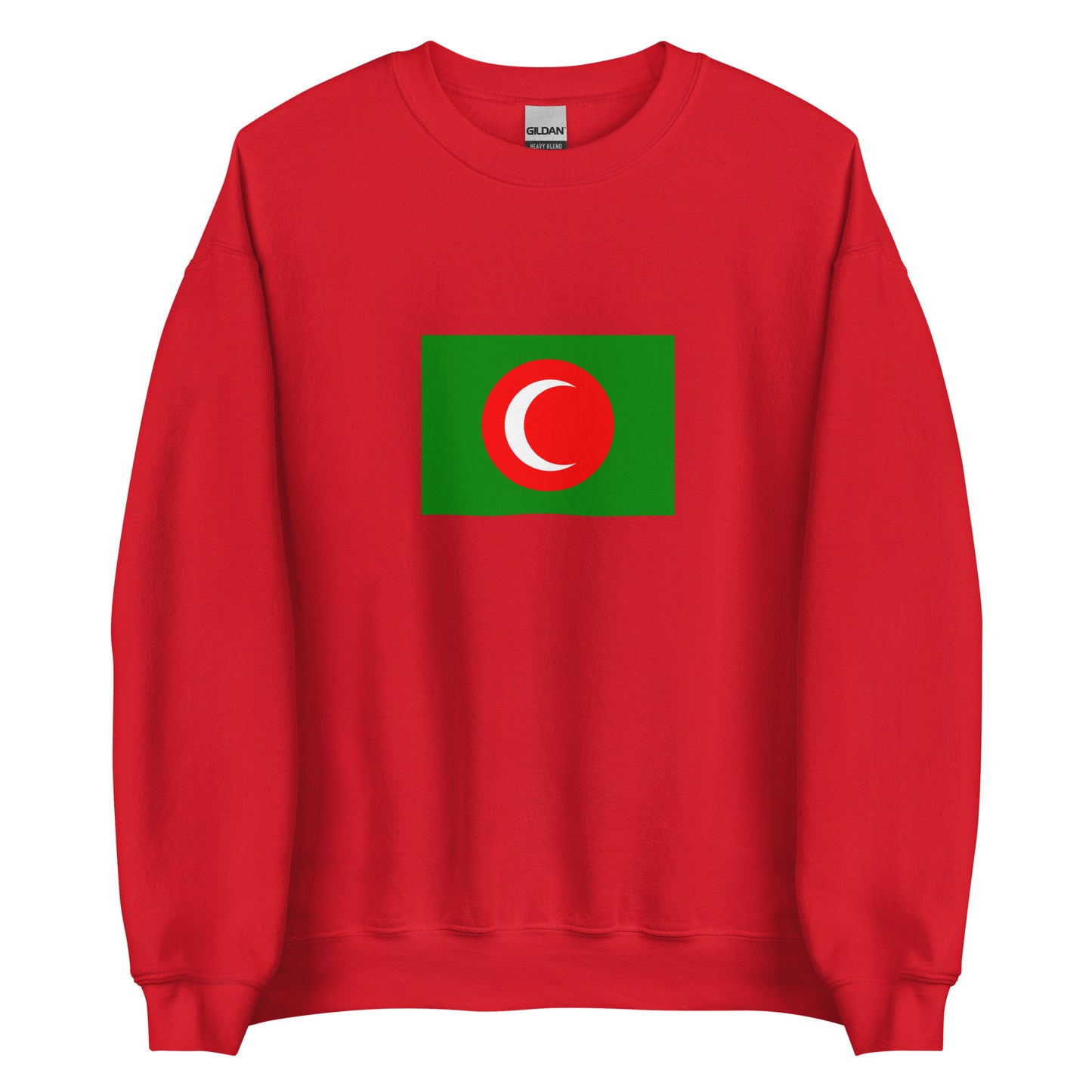 Iraq - Kingdom of Kurdistan (1921-1925) | Historical Iraqi Flag Interactive Sweatshirt