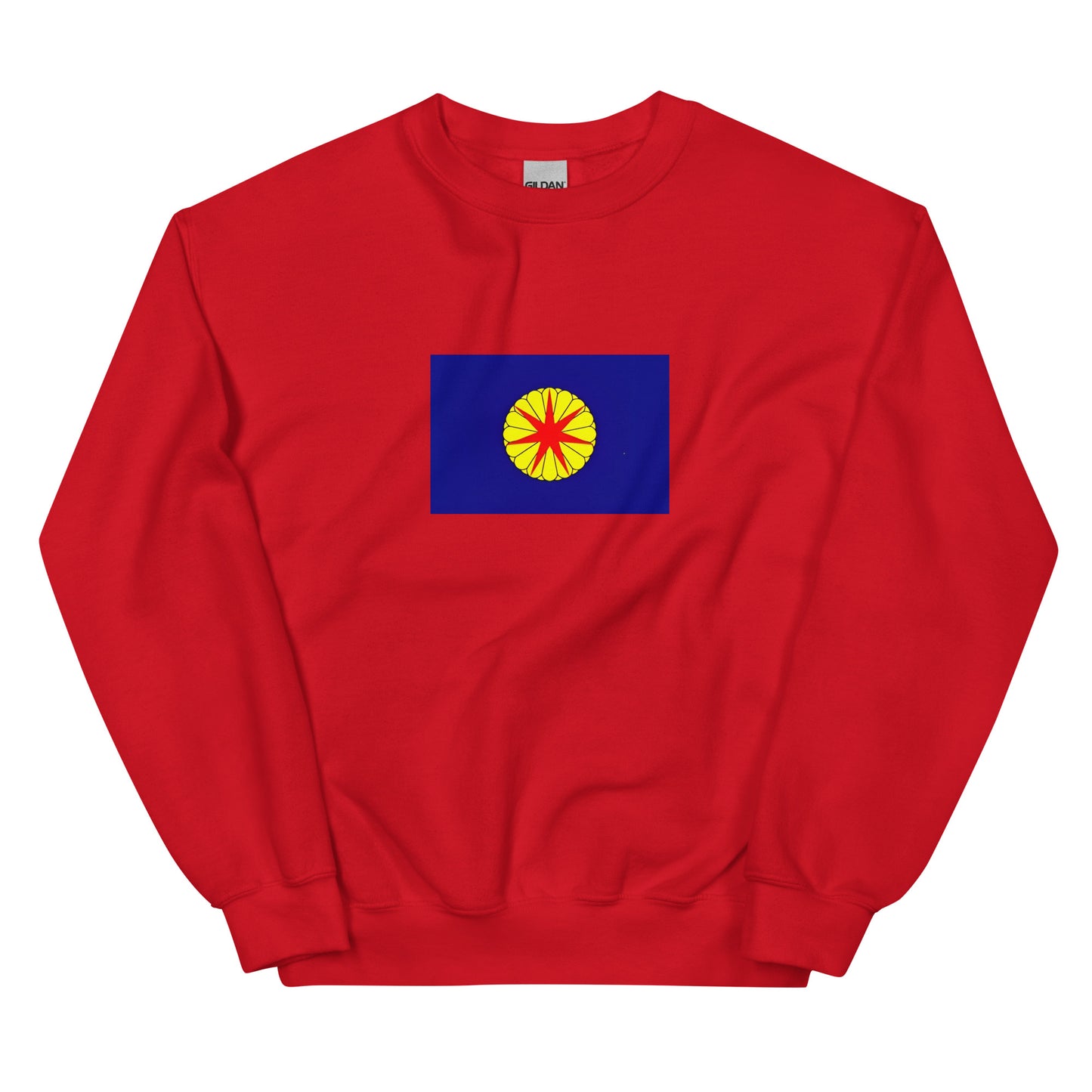 Japan - Republic of Ezo (1869-1869) | Historical Japanese Flag Interactive Sweatshirt