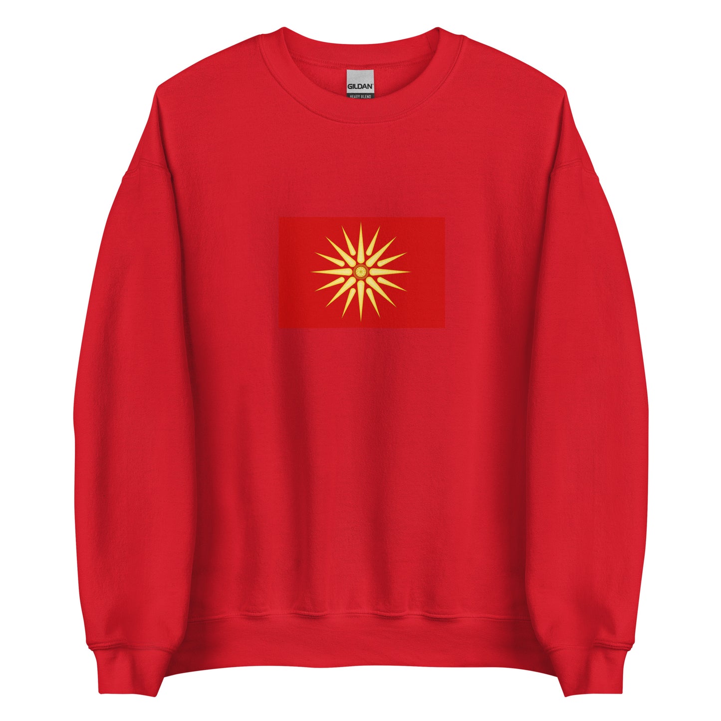 Macedonia - Macedonian Dynasty (867-1056) | Historical Macedonian Flag Interactive Sweatshirt