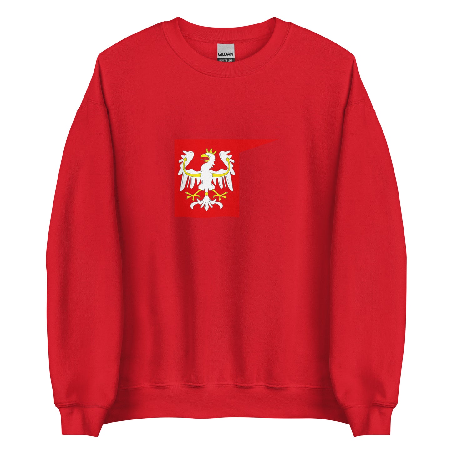 Poland - Kingdom of Poland (1025-1320) | Historical Polish Flag Interactive Sweatshirt