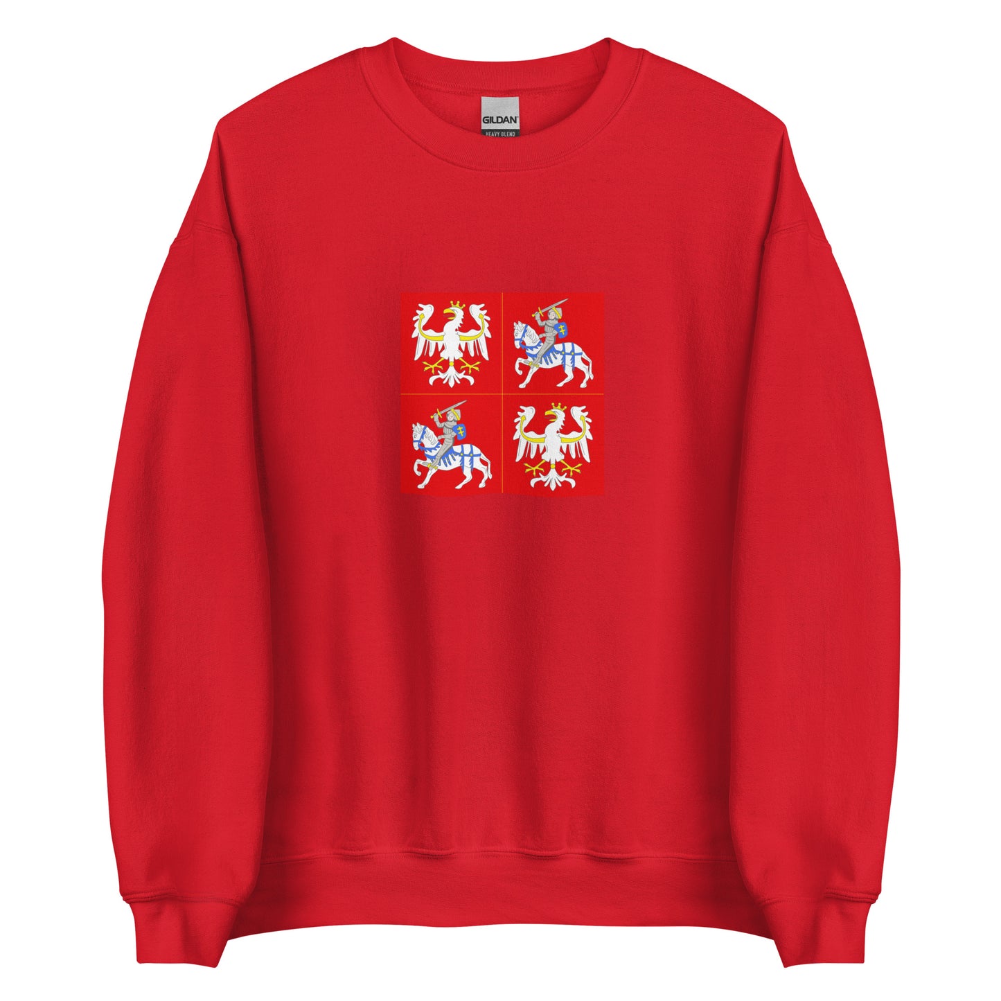 Poland - Jagiellonian Dynasty (1385-1572) | Historical Polish Flag Interactive Sweatshirt