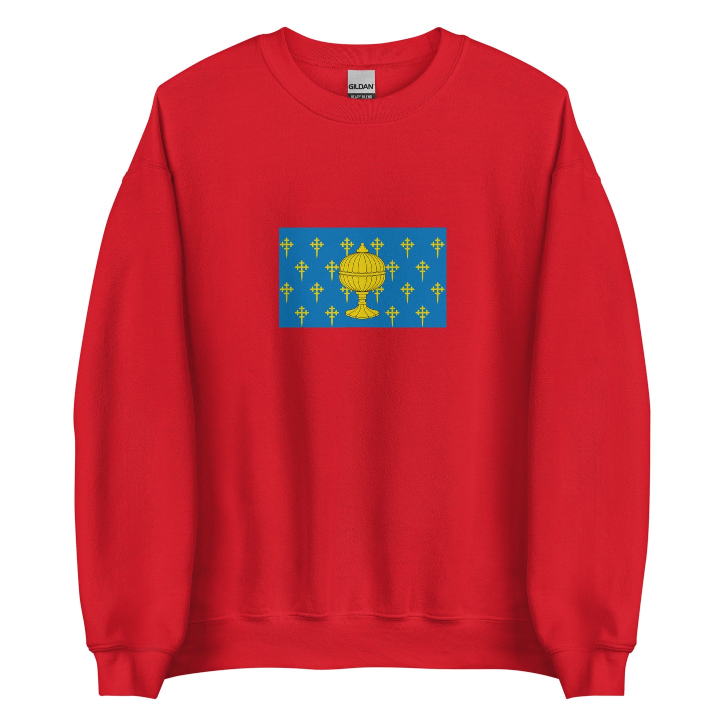 Spain - Suebic Kingdom of Galicia (409-585) | Historical Spanish Flag Interactive Sweatshirt