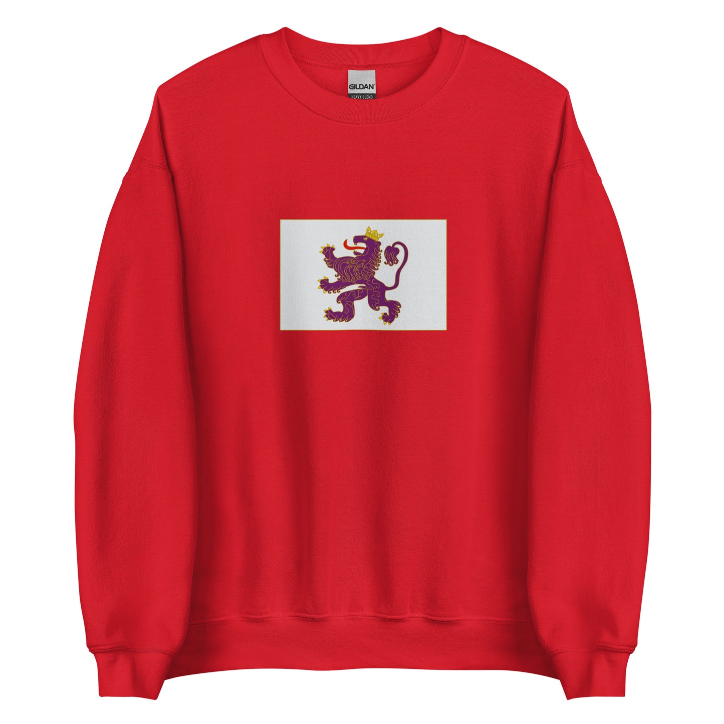 Spain - Kingdom of Leon (910-1833) | Historical Spanish Flag Interactive Sweatshirt