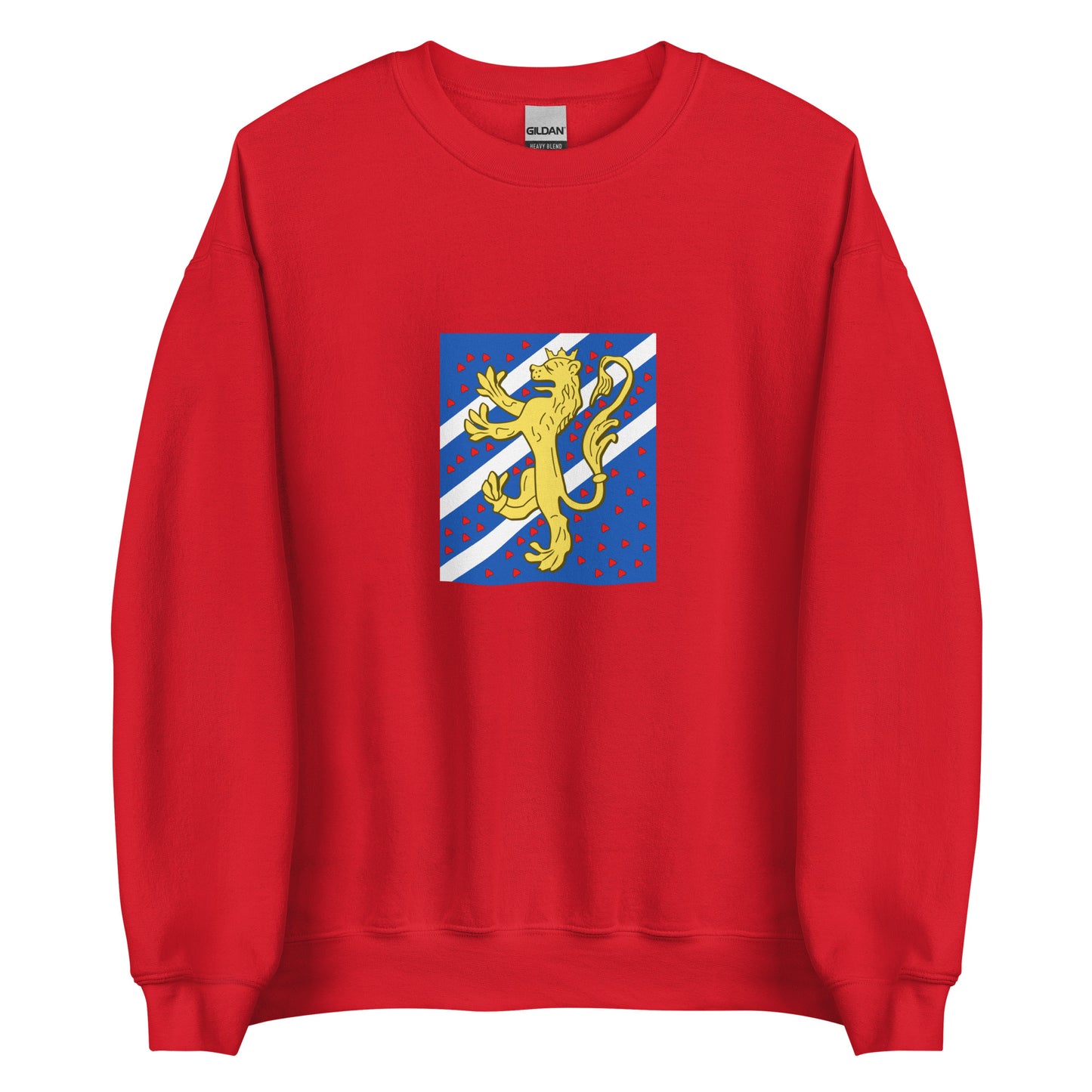 Sweden - Kingdom of Sweden (800-1397) | Historical Swedish Flag Interactive Sweatshirt