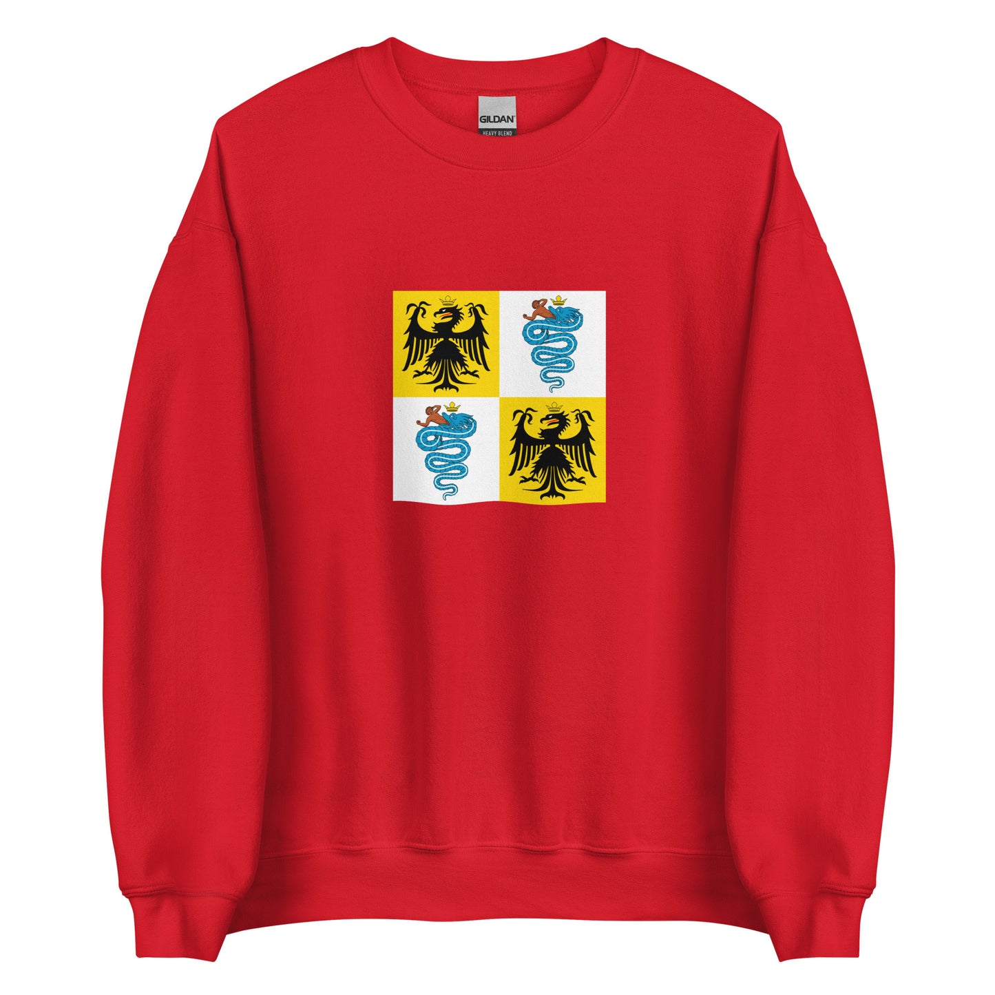 Switzerland - Duchy of Milan under Holy Roman Empire (1395 - 1499) | Historical Flag Unisex Sweatshirt