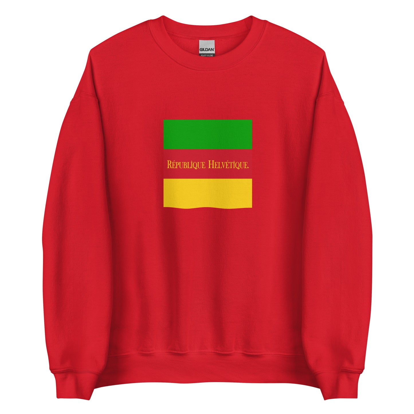 Switzerland - Helvetic Republic (1798 - 1803) | Historical Flag Unisex Sweatshirt