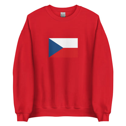 Czech Republic - Czechoslovakia (1918-1938) | Historical Czech Flag Interactive Sweatshirt