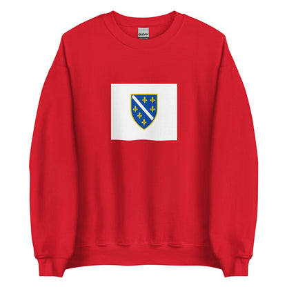 Bosnia Herzegovina - Bosniaks | Ethnic Bosnian Flag Interactive Sweatshirt
