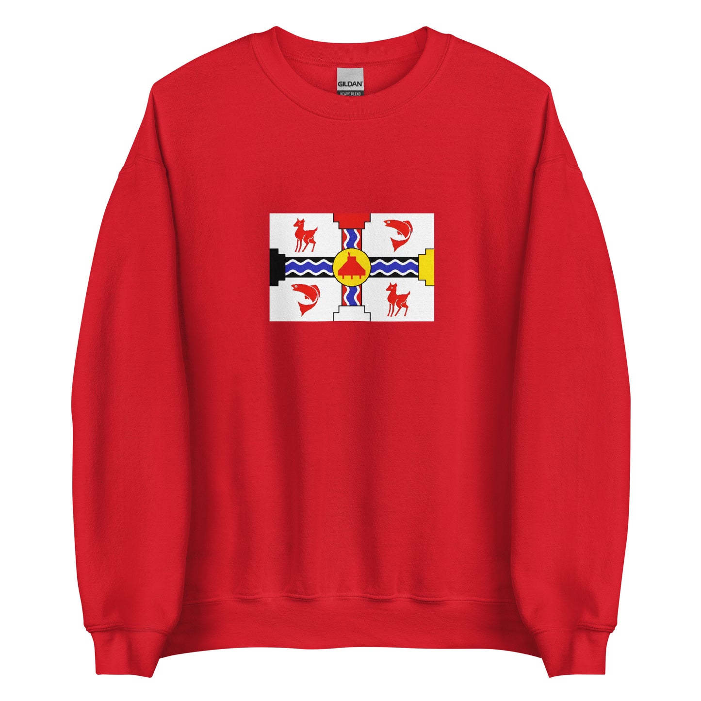 Canada - Shuswap Indigenous People | Native Canadian Flag Interactive Sweatshirt