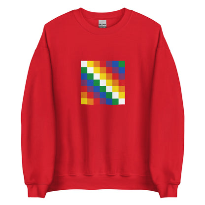 Chile - Aymara People | Indigenous Chilean Flag Interactive Sweatshirt