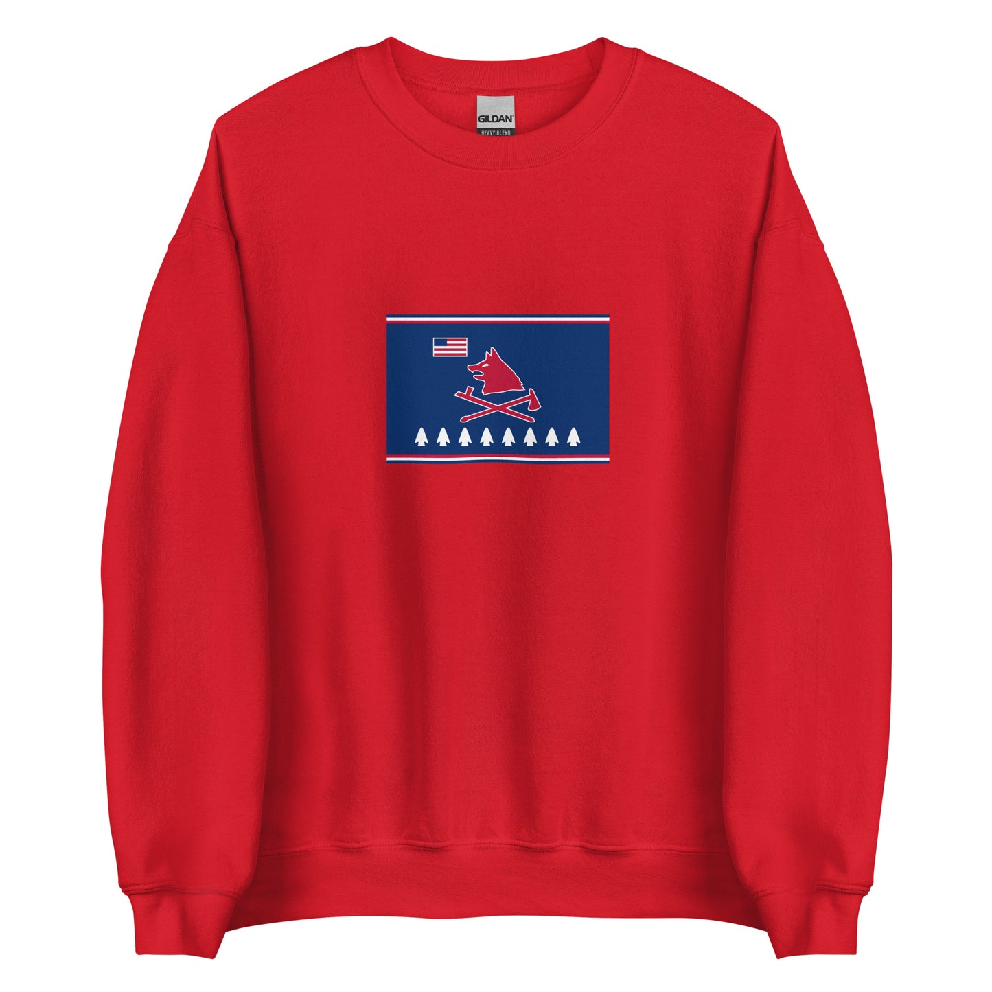 USA - Pawnee People | Native American Flag Interactive Sweatshirt