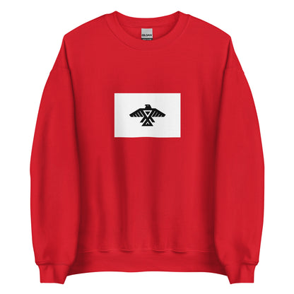 USA - Anishinaabe people | Native American Flag Interactive Sweatshirt