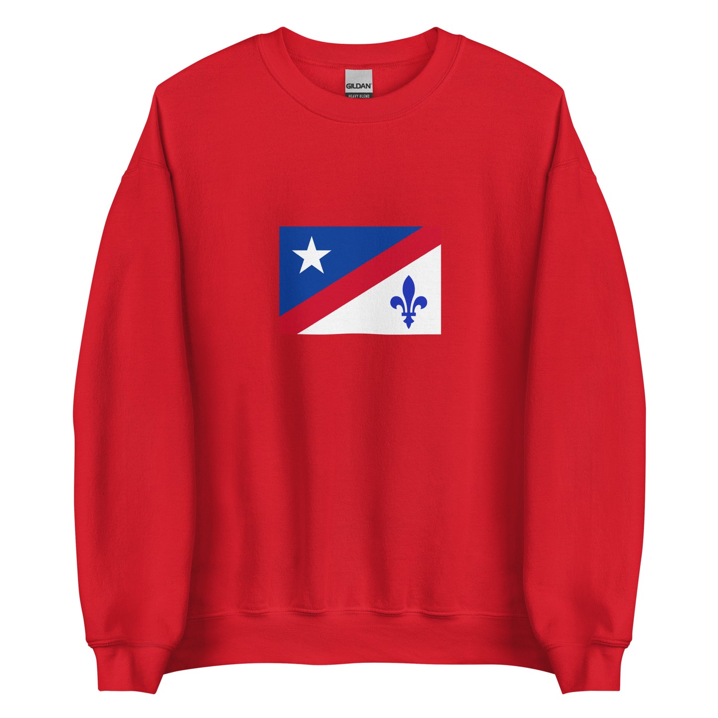 USA - French Americans | Ethnic American Flag Interactive Sweatshirt