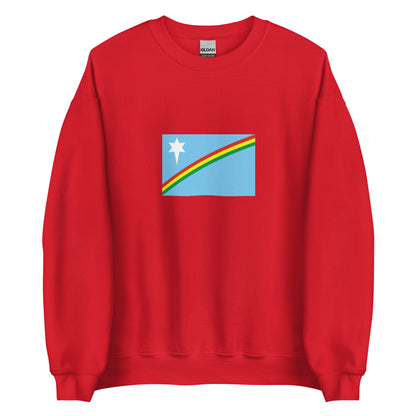 India - Naga People | Ethnic Indian Flag Interactive Sweatshirt