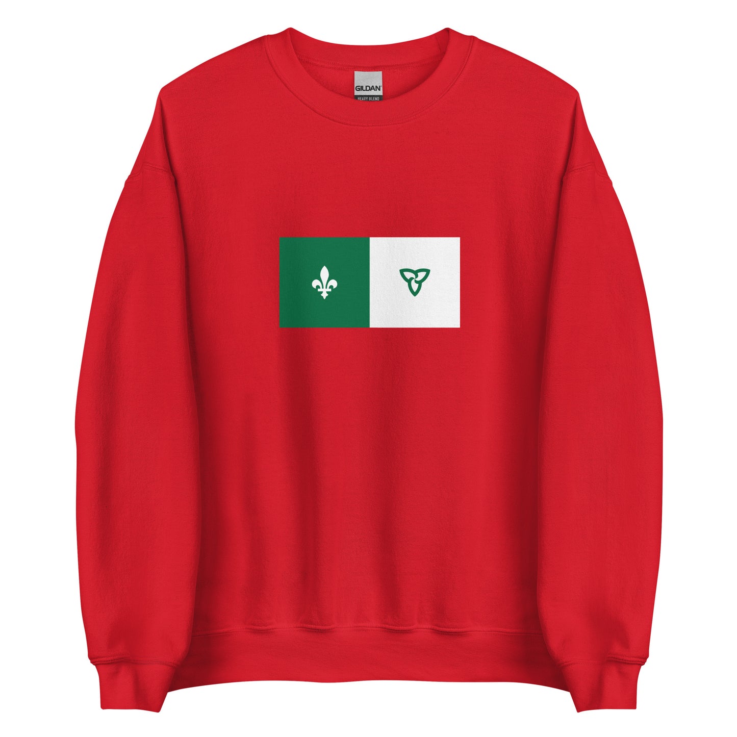 Canada - Franco Ontarians | Ethnic Canadian Flag Interactive Sweatshirt