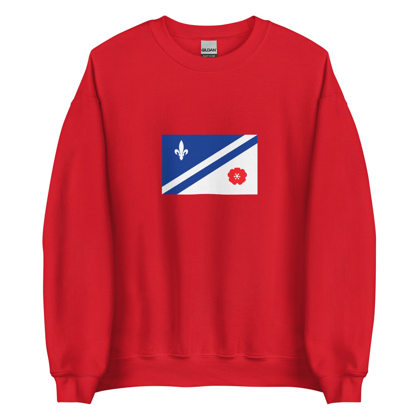 Canada - Franco-Albertans | Ethnic Canadian Flag Interactive Sweatshirt