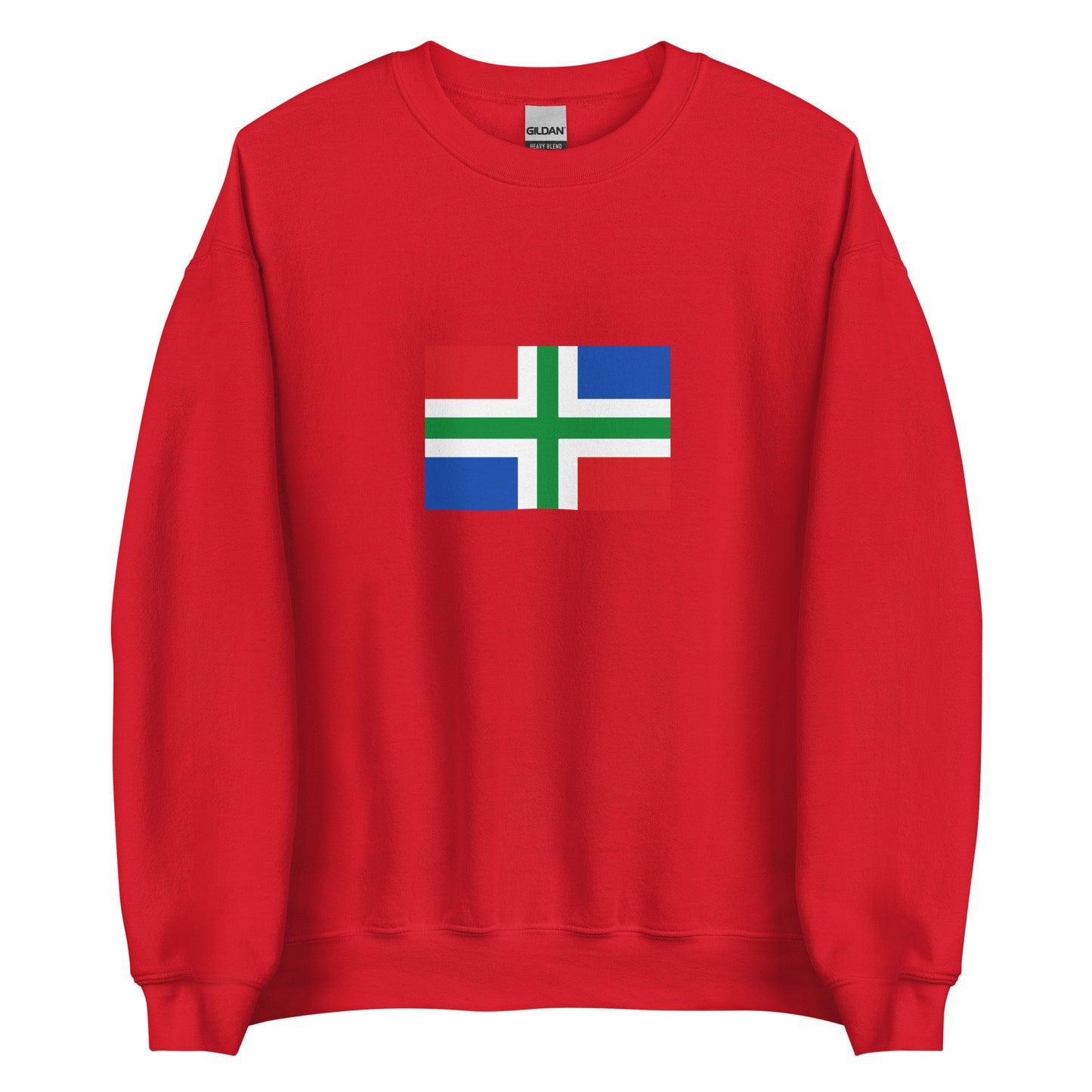 Netherlands - Gronings | Ethnic Netherlands Flag Interactive Sweatshirt