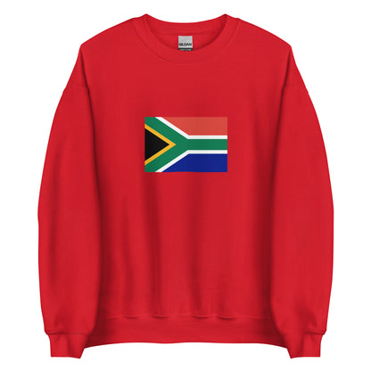 South Africa - South Africans | Ethnic South African Flag Interactive Sweatshirt