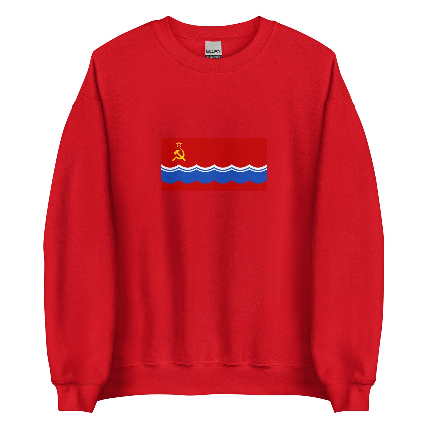 Estonia - Estonian Soviet Socialist Republic (1940-1990) | Historical Estonian Flag Interactive Sweatshirt