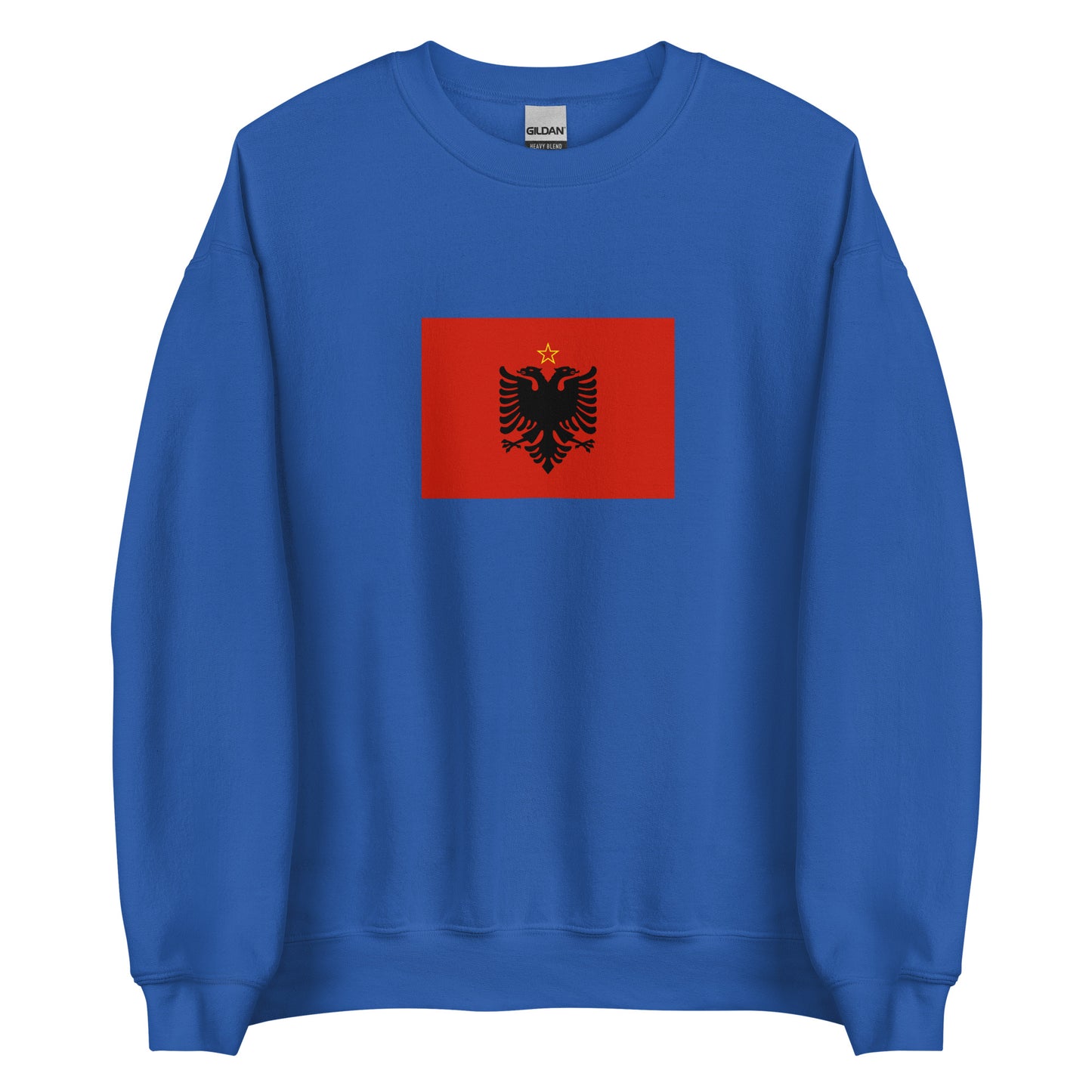 Albania - People's Socialist Republic of Albania (1946-1992) | Historical Albanian Flag Interactive Sweatshirt