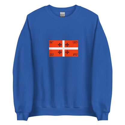 Armenia - Kingdom of Artsakh (1000-1261) | Historical Armenian Flag Interactive Sweatshirt